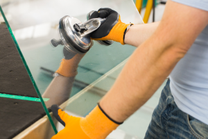 Commercial glass replacement contractor in Wheaton Illinois